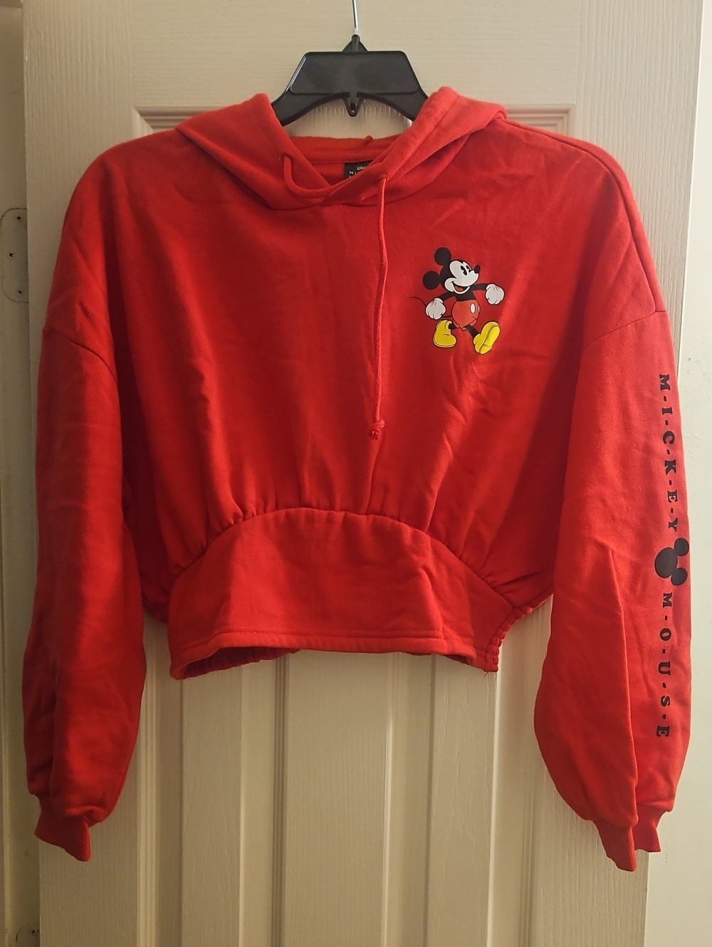 Disney Red Mickey Mouse Pullover Hoodie